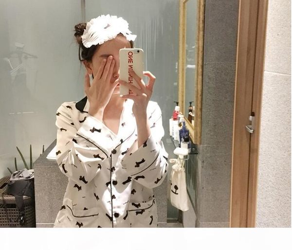 pajama sets women dachshund cartoon print 3 pieces long sleeve + pants elastic waist + blinder loose home wear, Black;red
pajama sets women dachshund cartoon print 3 pieces long sleeve + pants elastic waist + blinder loose home wear, Black;red