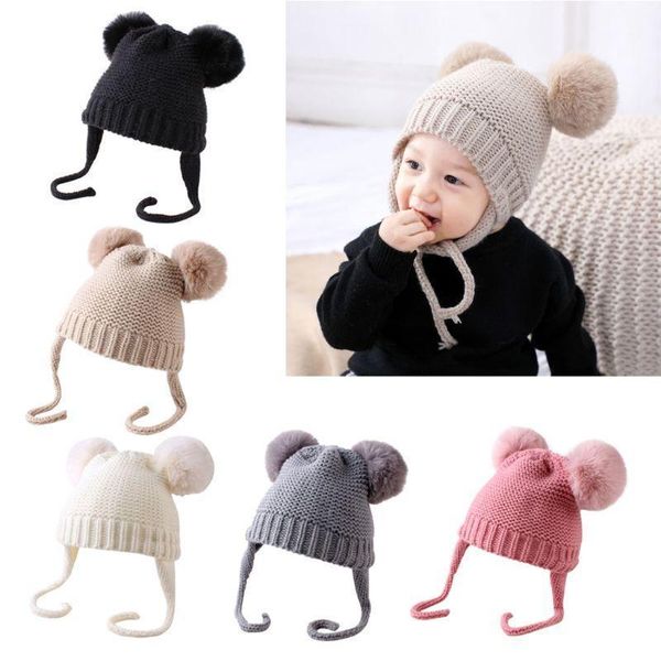 hair accessories baby boys girls bobble knit beanie hat plush ball ears toddlers winter warm double pompom cap 1, Slivery;white
hair accessories baby boys girls bobble knit beanie hat plush ball ears toddlers winter warm double pompom cap 1, Slivery;white