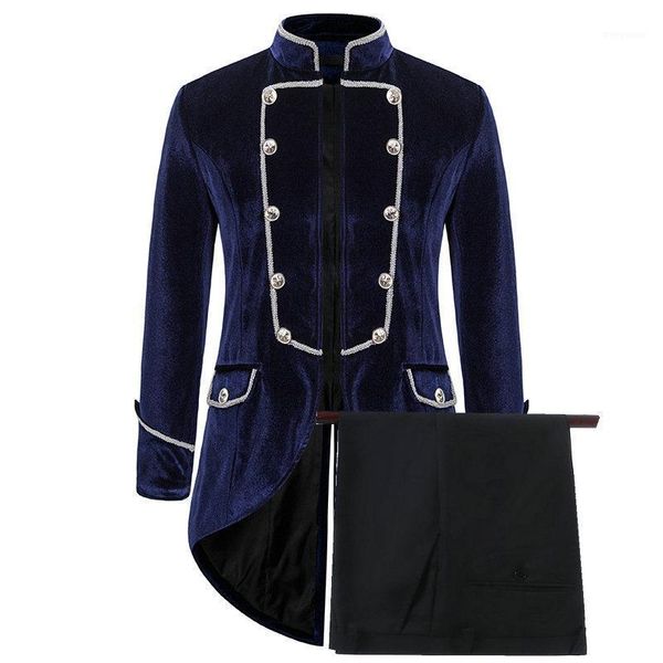 2021 tailcoat navy blue velvet jacket mens suits morning design dinner party suits for wedding groom tuxedos bridegroom blazer1, White;black
2021 tailcoat navy blue velvet jacket mens suits morning design dinner party suits for wedding groom tuxedos bridegroom blazer1, White;black