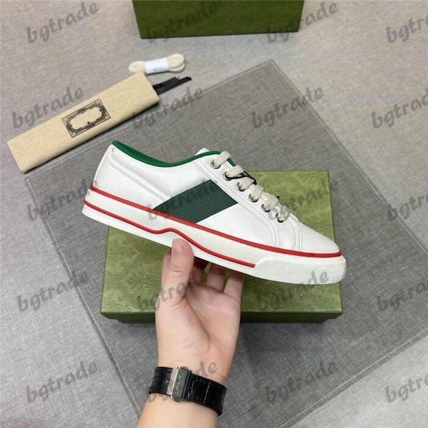 men's tennis 1977 canvas leather lace up shoes womens white casual sports sneakers with green and red web beige ebony black multi rubbe
men's tennis 1977 canvas leather lace up shoes womens white casual sports sneakers with green and red web beige ebony black multi rubbe