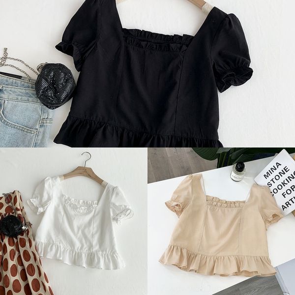 cvuhh blue women's summer new fashion full solid color lace sleeve short sleeve t-shirt female pullover dress dress dresspullover women, White
cvuhh blue women's summer new fashion full solid color lace sleeve short sleeve t-shirt female pullover dress dress dresspullover women, White