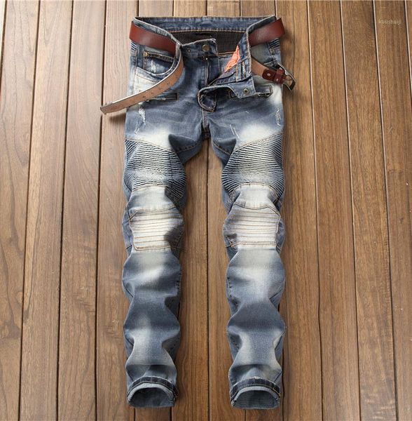 men classic biker jeans runway slim racer vintage style jeans fashion hiphop straight for men 001-11, Blue
men classic biker jeans runway slim racer vintage style jeans fashion hiphop straight for men 001-11, Blue