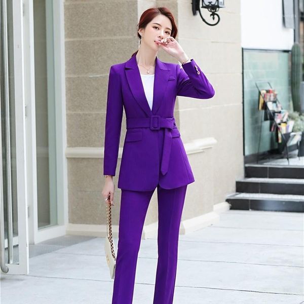 formal ladies pant suits for women business suits work wear office uniform styles elegant purple blazer jackts1, White
formal ladies pant suits for women business suits work wear office uniform styles elegant purple blazer jackts1, White