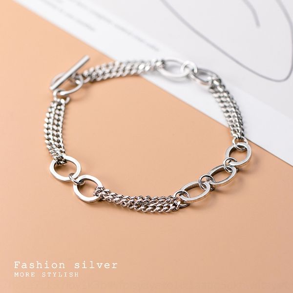 eloge s925 серебро корейской версии мода простой braceletbracelet bracelettwist двойной браслет маленькая личность женщин рука ювелирных s39, Golden;silver
eloge s925 серебро корейской версии мода простой braceletbracelet bracelettwist двойной браслет маленькая личность женщин рука ювелирных s39, Golden;silver
