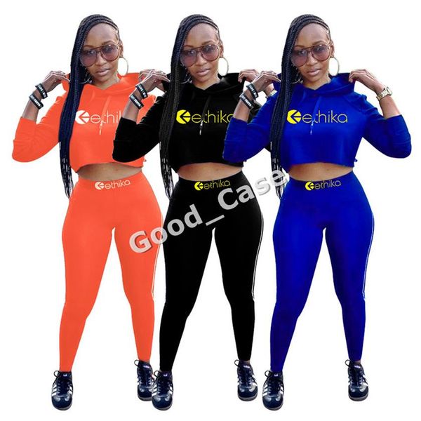 women two piece outfits long sleeve tracksuit letters printed hoodies + pants legging 2pcs clothing sets crop sport suit f101902, White
women two piece outfits long sleeve tracksuit letters printed hoodies + pants legging 2pcs clothing sets crop sport suit f101902, White