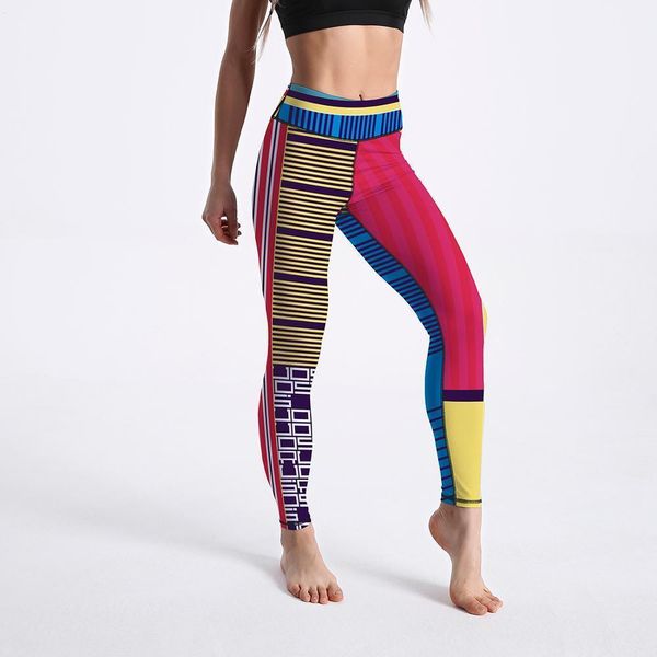 new fashion colorful splice pattern digital printing sportswear fitness leggings workout high waist outdoor skinny leggings, Black
new fashion colorful splice pattern digital printing sportswear fitness leggings workout high waist outdoor skinny leggings, Black