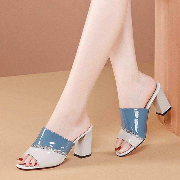 2022 summer women slipper high heels dress shoes peep toe pumps bling fashion slides ol office lady shoes zapatos mujer 9103n, Black
2022 summer women slipper high heels dress shoes peep toe pumps bling fashion slides ol office lady shoes zapatos mujer 9103n, Black