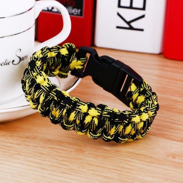 men's new survival paracord bracelet for men outdoor camping hiking buckle wristband women rope bracelet male jewelry h bbylpc
men's new survival paracord bracelet for men outdoor camping hiking buckle wristband women rope bracelet male jewelry h bbylpc