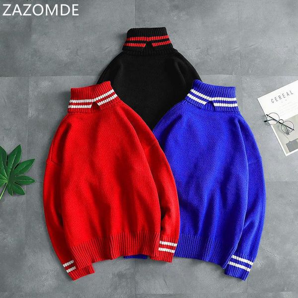 patchwork turtleneck sweater sweater men pullover long sleeve knitted casual sweaters trend o-neck loose men's clothes c1222, Black
patchwork turtleneck sweater sweater men pullover long sleeve knitted casual sweaters trend o-neck loose men's clothes c1222, Black