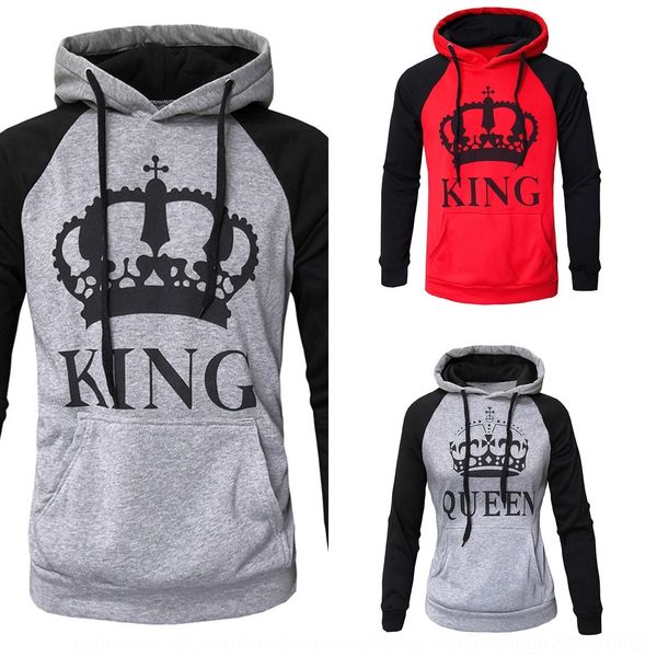 ojahu batch pulloversweater and winter new autumn pullover slim hooded pullover color matching couple women's and men's sweater ts, Black
ojahu batch pulloversweater and winter new autumn pullover slim hooded pullover color matching couple women's and men's sweater ts, Black