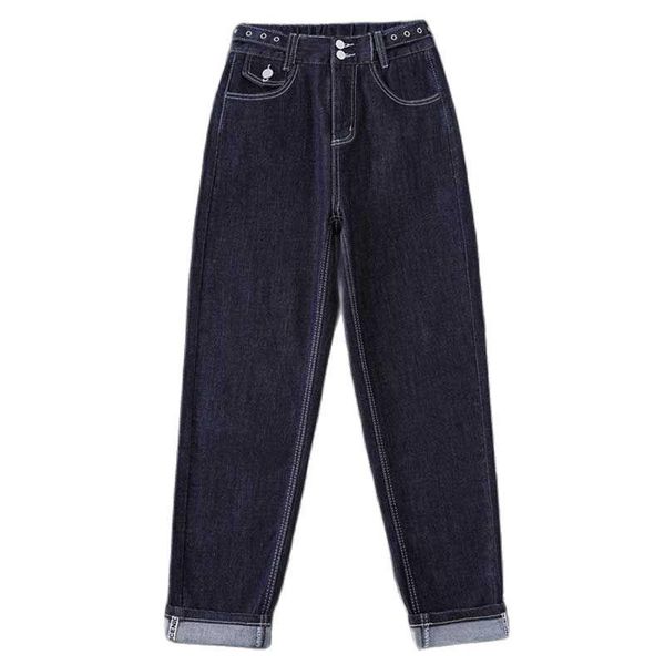 women's jeans spring big size women straight barrel loose high waist thin pants boyfriend for plus, Blue
women's jeans spring big size women straight barrel loose high waist thin pants boyfriend for plus, Blue
