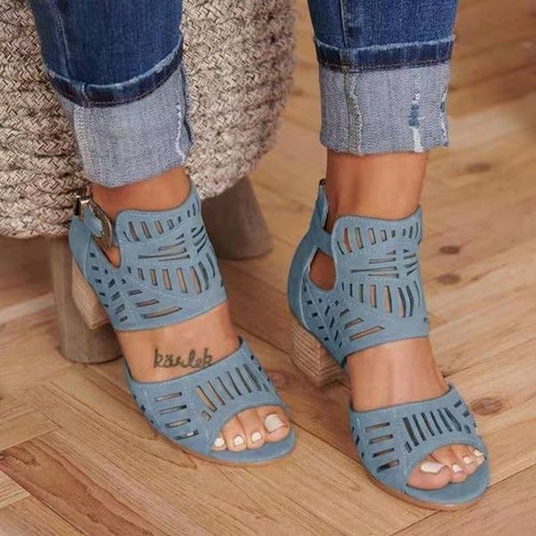 women high heel gladiator buckle strap fashion shoes woman sandalias mujer summer ladies sandals plus size 35-43 y200326, Black
women high heel gladiator buckle strap fashion shoes woman sandalias mujer summer ladies sandals plus size 35-43 y200326, Black