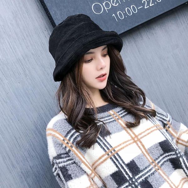 winter hats for women harajuku korean wild corduroy fisherman hat youth art outdoor street sunscreen warm basin caps accessories, Blue;gray
winter hats for women harajuku korean wild corduroy fisherman hat youth art outdoor street sunscreen warm basin caps accessories, Blue;gray
