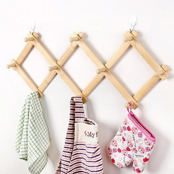 hooks & rails kitchen bamboo foldable hook household wall-mounted keys hat bag clothes towel organizer hanging rack space-saving1
hooks & rails kitchen bamboo foldable hook household wall-mounted keys hat bag clothes towel organizer hanging rack space-saving1