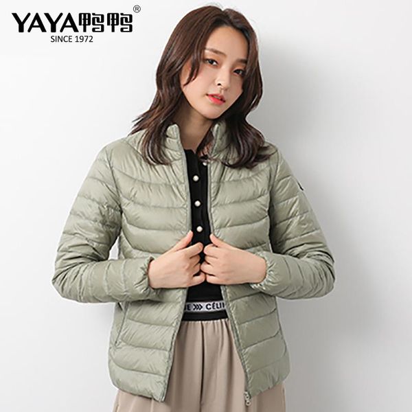 women's down & parkas yaya light jacket women feather jackets double side reversible lightweight warm coats, Black
women's down & parkas yaya light jacket women feather jackets double side reversible lightweight warm coats, Black