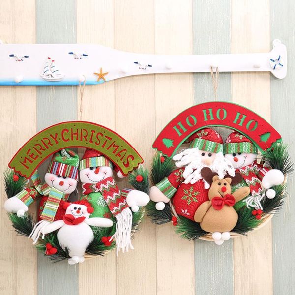 christmas decorations xmas door hanging wreath circle snowman ornaments santa claus decor multicolors festival garland1
christmas decorations xmas door hanging wreath circle snowman ornaments santa claus decor multicolors festival garland1