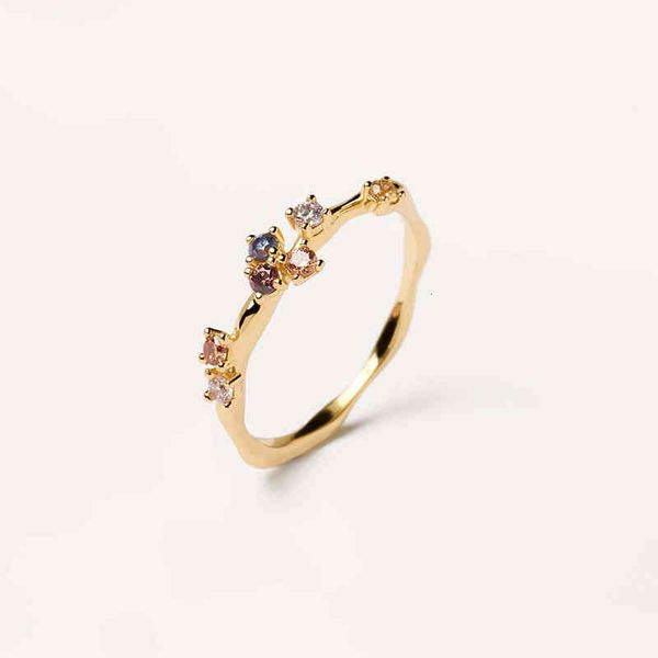 band ring rings spain s925 sterling silver rainbow zircon women's fashion simple personality temperament women
band ring rings spain s925 sterling silver rainbow zircon women's fashion simple personality temperament women