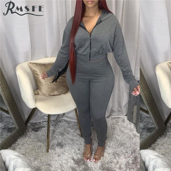 rmsfe 2020 age reduction energetic zippers hooded casual set autumn matching young sets women full sleeve and pant sets, Gray
rmsfe 2020 age reduction energetic zippers hooded casual set autumn matching young sets women full sleeve and pant sets, Gray
