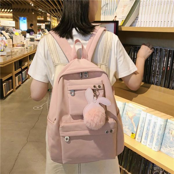 women backpack bag cute girl heart double pocket college wind bag female simple wild high school student backpack bookbag
women backpack bag cute girl heart double pocket college wind bag female simple wild high school student backpack bookbag