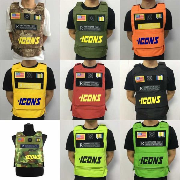 outdoor vests tactical clothing tactical hunting functional chest fashion hip hop vest streetwear bag waist pack airsoft vest cs chest, Black;green
outdoor vests tactical clothing tactical hunting functional chest fashion hip hop vest streetwear bag waist pack airsoft vest cs chest, Black;green