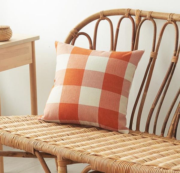 classic large lattice pillowcase natural linen home decorative plaid pillow cover living room bed office cushion cover 45*45cm
classic large lattice pillowcase natural linen home decorative plaid pillow cover living room bed office cushion cover 45*45cm