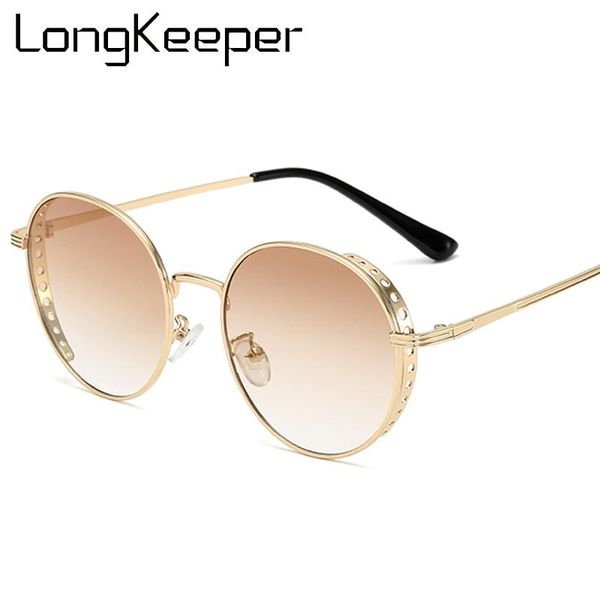 sunglasses 2021 fashion metal steampunk men women round sun glasses brand design vintage gradient brown eyewear uv400 okulary, White;black
sunglasses 2021 fashion metal steampunk men women round sun glasses brand design vintage gradient brown eyewear uv400 okulary, White;black