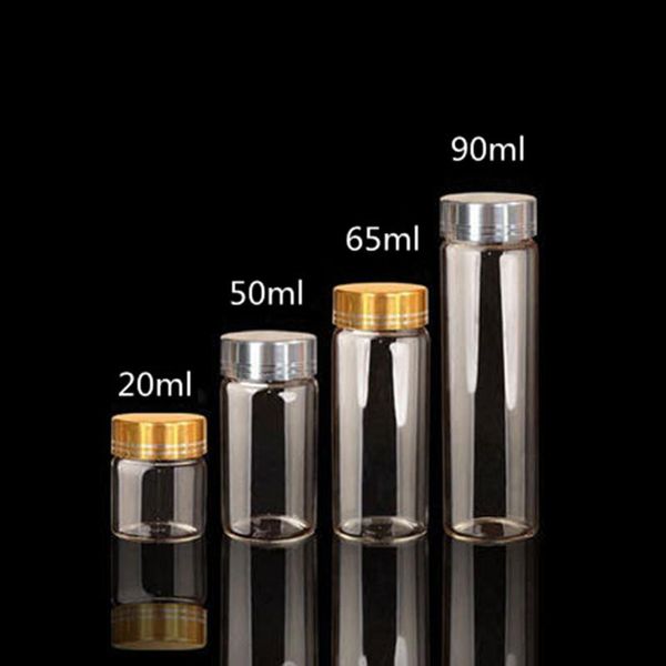 25pcs glass vial with gold silver aluminum cap refillable bottle empty candy bottle drift creative vial 20ml 50ml 65/90ml
25pcs glass vial with gold silver aluminum cap refillable bottle empty candy bottle drift creative vial 20ml 50ml 65/90ml