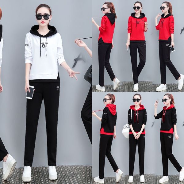 jpdxc new piece leisure fashion suit women's two piece 2020 spring korean 2020 leisure fashion spring korean sports sports women's, Gray
jpdxc new piece leisure fashion suit women's two piece 2020 spring korean 2020 leisure fashion spring korean sports sports women's, Gray