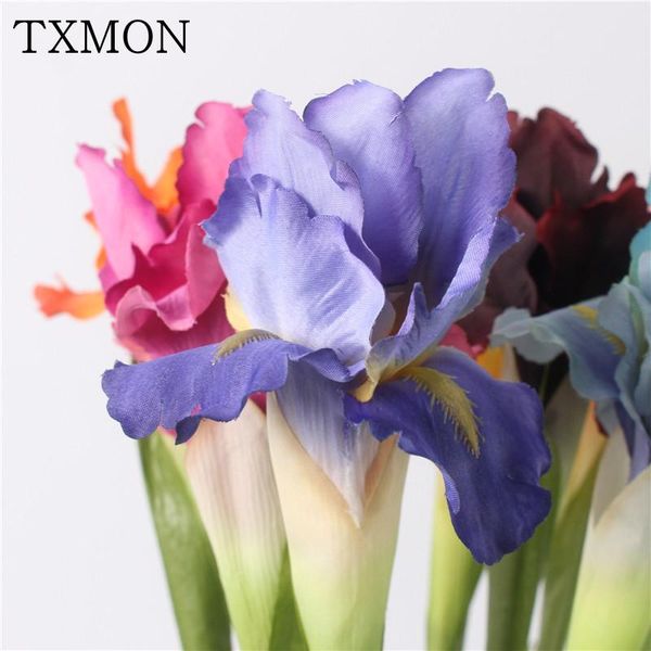 vivid 5pcs ireland silk artificial iris flower branch big size wedding fake flowers gladdon decorative flowers for home party
vivid 5pcs ireland silk artificial iris flower branch big size wedding fake flowers gladdon decorative flowers for home party