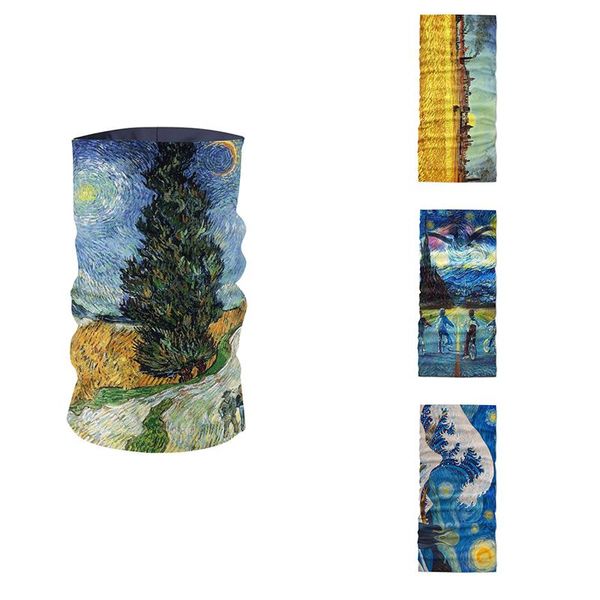 novelty women art headscarf gogh oil painting seamless tubular mask headdress funny starry night cycling dustproof bandana, Blue;gray
novelty women art headscarf gogh oil painting seamless tubular mask headdress funny starry night cycling dustproof bandana, Blue;gray