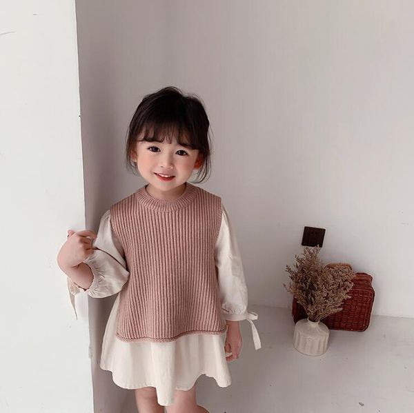 pullover 2021 girls knitted sweater cotton spring fashion vest sweaters 1-6 years yl342, Blue
pullover 2021 girls knitted sweater cotton spring fashion vest sweaters 1-6 years yl342, Blue