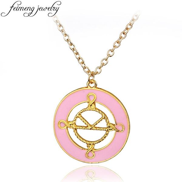 feimeng jewelry kingsman necklace charm pink enamel the secret service pendant necklace for women fashion accessories, Silver
feimeng jewelry kingsman necklace charm pink enamel the secret service pendant necklace for women fashion accessories, Silver