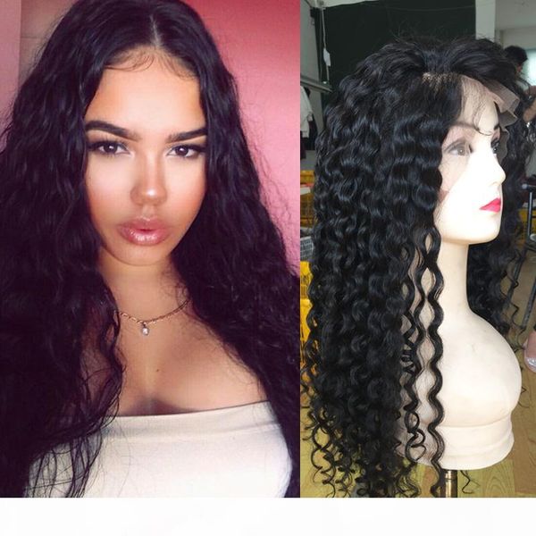 unproceesed brazilian human hair lace front wig water wave curly natural color full cuticle human hair full lace wig, Black;brown
unproceesed brazilian human hair lace front wig water wave curly natural color full cuticle human hair full lace wig, Black;brown