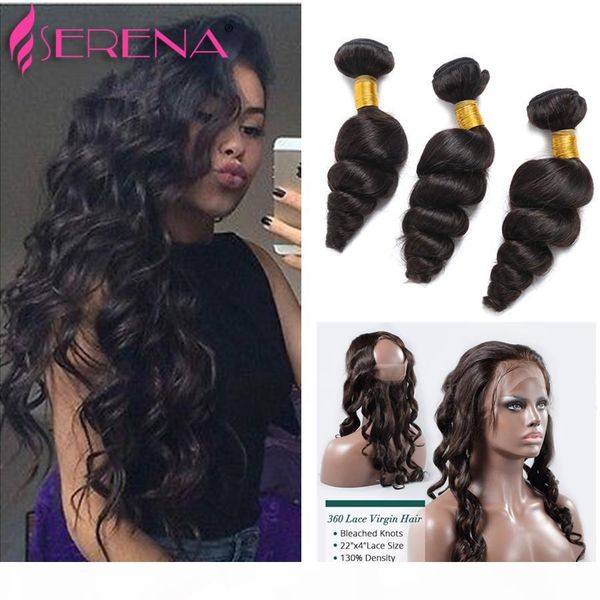brazilian loose wave with closure 3 bundles loose wave 360 lace frontal with bundle curly weave human hair 360 frontal with hair, Black;brown
brazilian loose wave with closure 3 bundles loose wave 360 lace frontal with bundle curly weave human hair 360 frontal with hair, Black;brown