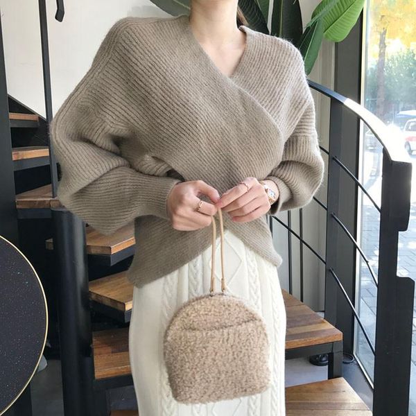 warm short womens sweater female oversized knitted fall 2020 clothing pullover winter autumn new fashion korean style ladies, White;black
warm short womens sweater female oversized knitted fall 2020 clothing pullover winter autumn new fashion korean style ladies, White;black
