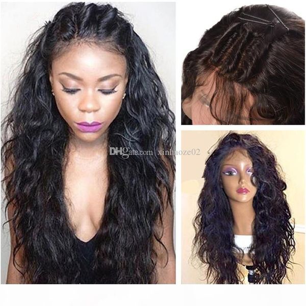 glueless lace front wigs with baby hair wet wavy full lace wigs malaysian virgin hair human hair natural wave wigs for black women, Black;brown
glueless lace front wigs with baby hair wet wavy full lace wigs malaysian virgin hair human hair natural wave wigs for black women, Black;brown
