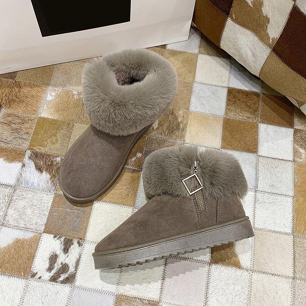 boots women snow plus plush woman cotton flat shoes winter ladies warm suede fluf short female footwear 2021 fashion, Black
boots women snow plus plush woman cotton flat shoes winter ladies warm suede fluf short female footwear 2021 fashion, Black