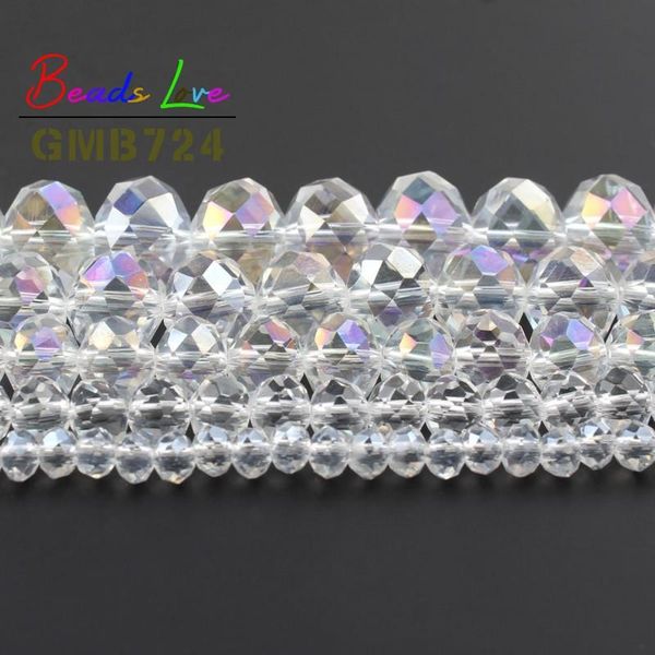 wholesale faceted ab clear glass crystal rondelle round spacer beads 4 6 8 10 12 mm diy bracelet necklace for jewelry making wmtodw
wholesale faceted ab clear glass crystal rondelle round spacer beads 4 6 8 10 12 mm diy bracelet necklace for jewelry making wmtodw