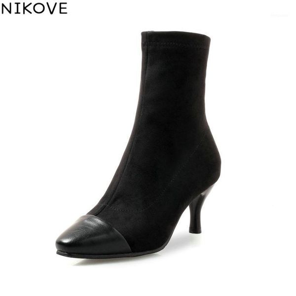 boots nikove 2021 women shoes zipper square ankle sewing high heels patchwork toe autumn woman size 34-431, Black
boots nikove 2021 women shoes zipper square ankle sewing high heels patchwork toe autumn woman size 34-431, Black