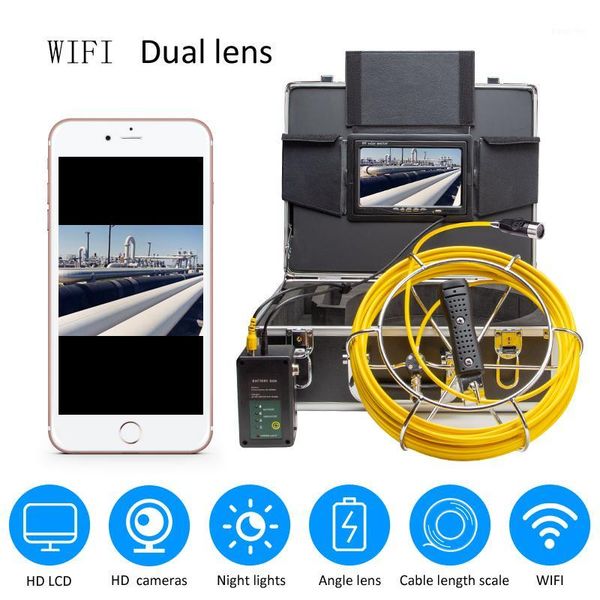 support wifi connection night vision support dvr function pipe inspection borescope wp90e with hd dual lens1
support wifi connection night vision support dvr function pipe inspection borescope wp90e with hd dual lens1