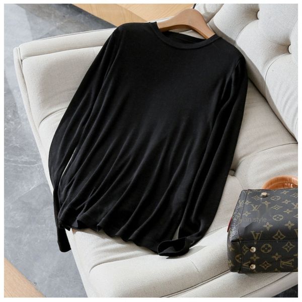 2020 t-shirt woolsweater woolautumn new bottoming sweater women's wool tencel round neck solid color long sleeveswear bottom-up t-shirt, White
2020 t-shirt woolsweater woolautumn new bottoming sweater women's wool tencel round neck solid color long sleeveswear bottom-up t-shirt, White