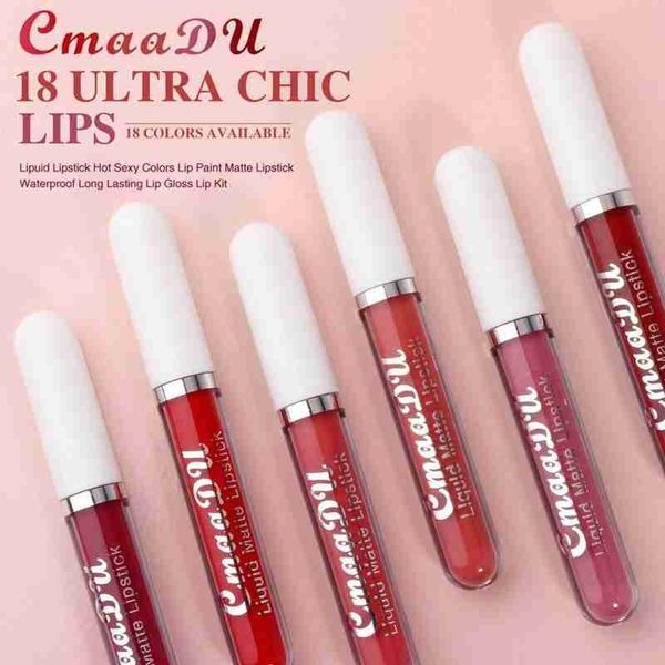 lip gloss 18-color matte liquid lipstick long-lasting waterproof non-stick cup non-fading easy to color set cosmetics
lip gloss 18-color matte liquid lipstick long-lasting waterproof non-stick cup non-fading easy to color set cosmetics