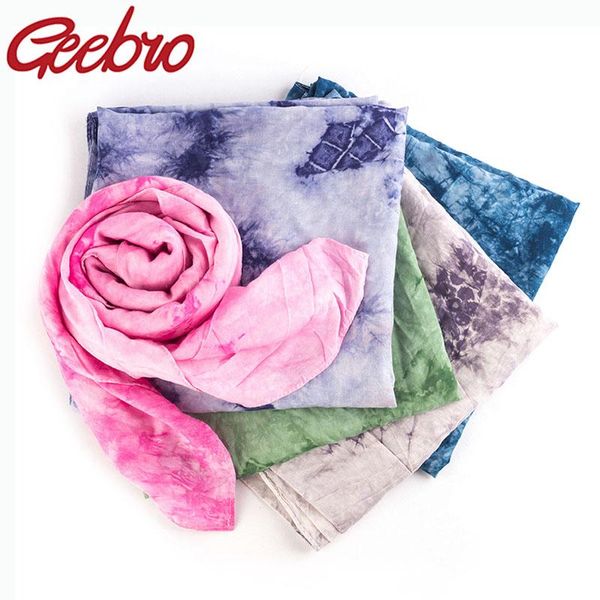geebro popular tie dye women scarf female scarves lady tassel bandana women colorful gradient shawl wraps tippet sunscreen shawl, Blue;gray
geebro popular tie dye women scarf female scarves lady tassel bandana women colorful gradient shawl wraps tippet sunscreen shawl, Blue;gray