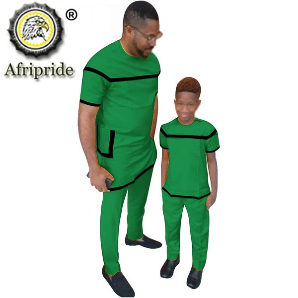 african parent-child outfit wax print ankara short sleeve 100% cotton dashiki suit afripride s20f001 201109, Gray
african parent-child outfit wax print ankara short sleeve 100% cotton dashiki suit afripride s20f001 201109, Gray