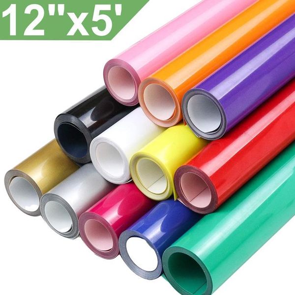 1 roll 12\"x5'/30cmx150cm vinyl heat transfer iron on diy garment film cricut silhouette p jlltns
1 roll 12\"x5'/30cmx150cm vinyl heat transfer iron on diy garment film cricut silhouette p jlltns
