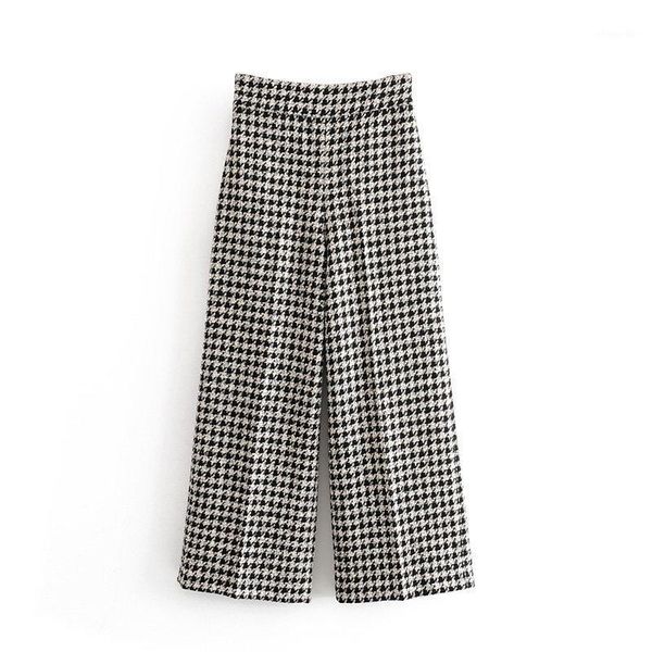 plaid printed tweed pants women loose wide leg trousers elegant ladies houndstooth office bottoms female pockets tartan patns1, Black;white
plaid printed tweed pants women loose wide leg trousers elegant ladies houndstooth office bottoms female pockets tartan patns1, Black;white
