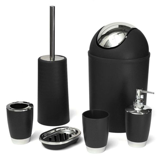 bath accessory set bathroom lotion dispenser toothbrush holder tumbler cup soap dish toilet brush trash can
bath accessory set bathroom lotion dispenser toothbrush holder tumbler cup soap dish toilet brush trash can