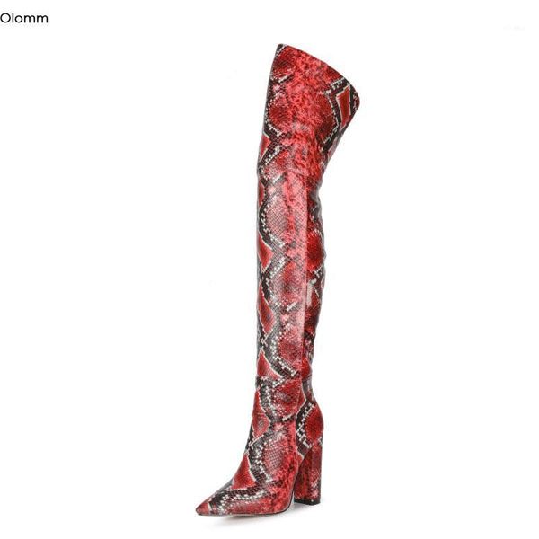 boots olomm 2021 women winter over the knee square high heels pointed toe 5 colors casual shoes us size 5-131, Black
boots olomm 2021 women winter over the knee square high heels pointed toe 5 colors casual shoes us size 5-131, Black