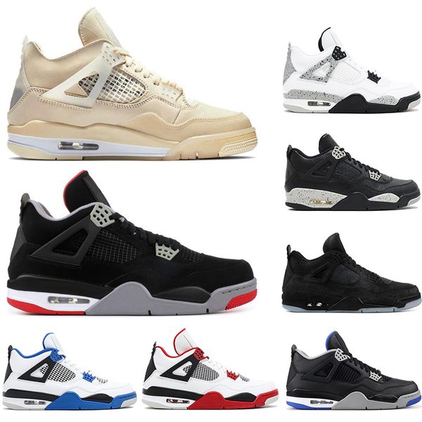 with socks 2020 4 4s jumpman men basketball shoes sail neon metallic purple basketball sneakers black cat bred fire red trainers 36-47, White;red
with socks 2020 4 4s jumpman men basketball shoes sail neon metallic purple basketball sneakers black cat bred fire red trainers 36-47, White;red