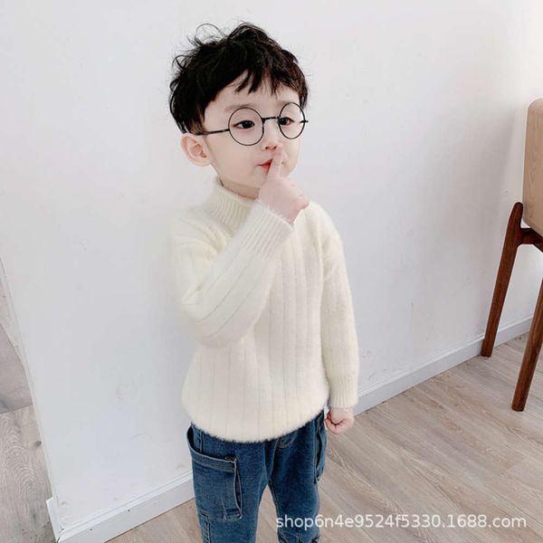 new korean baby 2020 winter children's thickened half turtleneck boys mink sweater fashion xxu2, Blue
new korean baby 2020 winter children's thickened half turtleneck boys mink sweater fashion xxu2, Blue